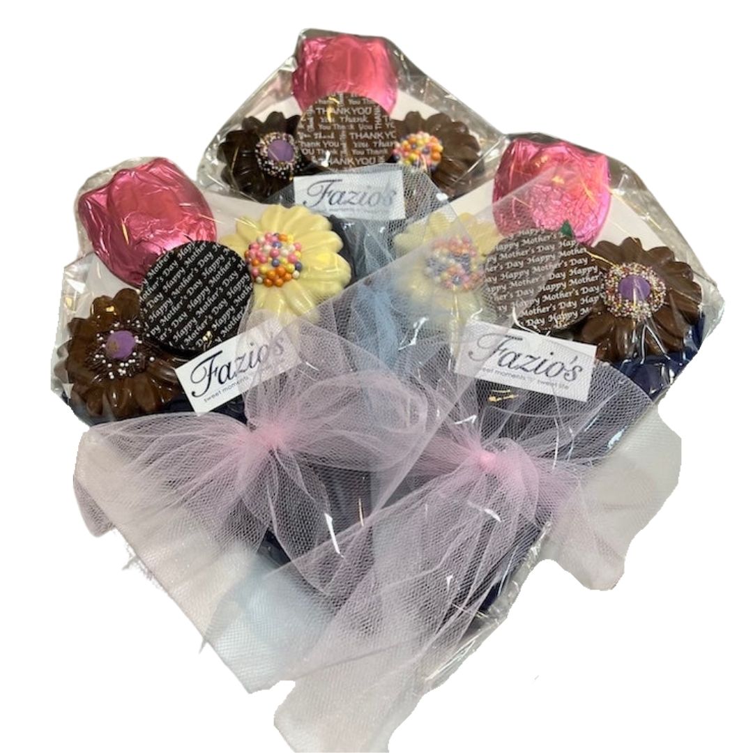 Mothers Day Gift Basket Candy Bouquet chocolate/Candies, Birthday