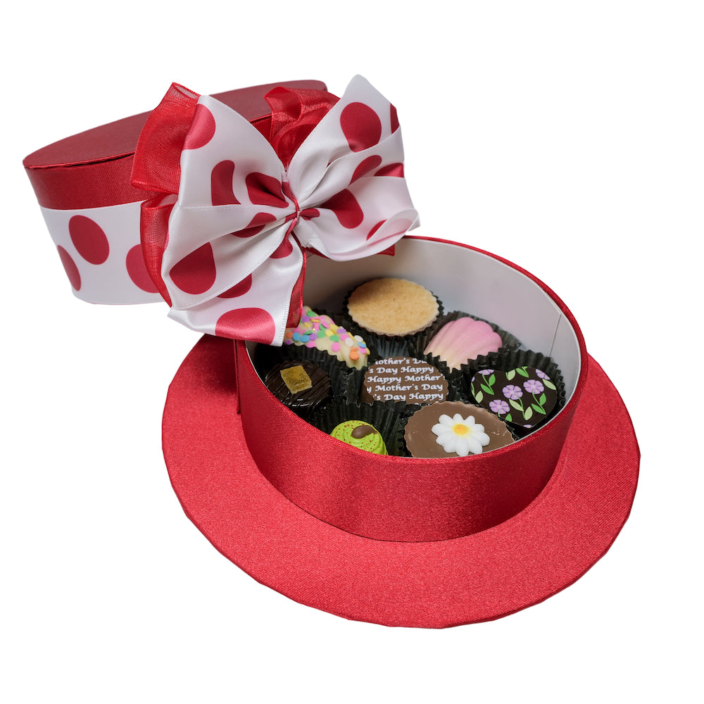 Red Mother's Day Hat